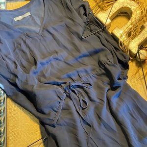 NWOT Octavia Navy Split Sleeve Mini Dress Size S